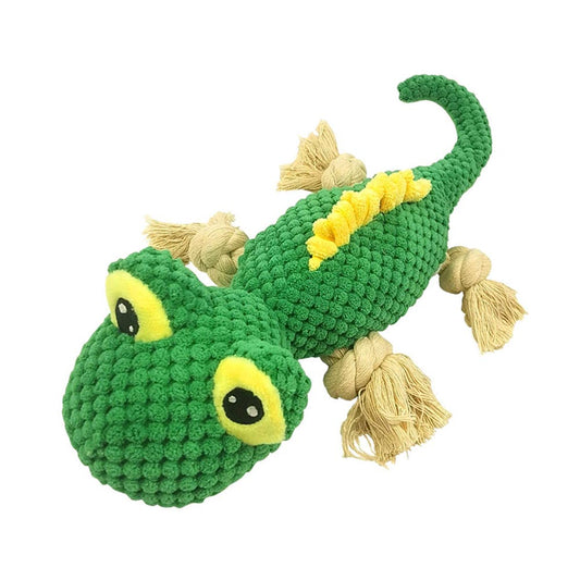 Cute Lizard Squeak Pet Dog Toys toy triver