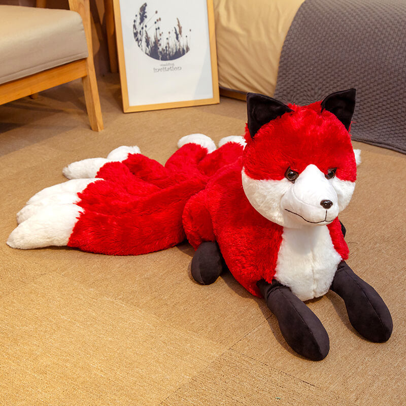 Cute Nine Tailed Fox Plush Toy toy triver