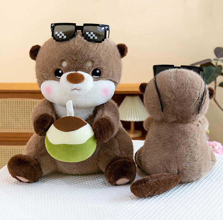 Cute Otter Plush Toy Stuffed Animal toy triver