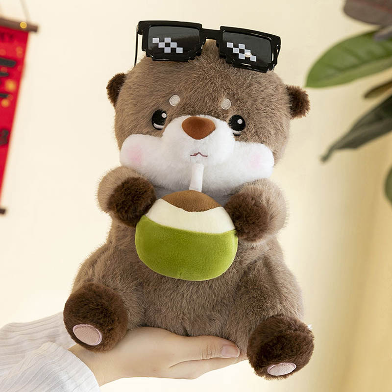 Cute Otter Plush Toy Stuffed Animal toy triver