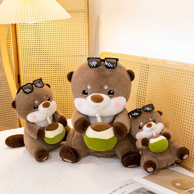 Cute Otter Plush Toy Stuffed Animal toy triver