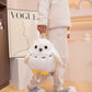 Cute Owl Backpack Plush Bag toy triver