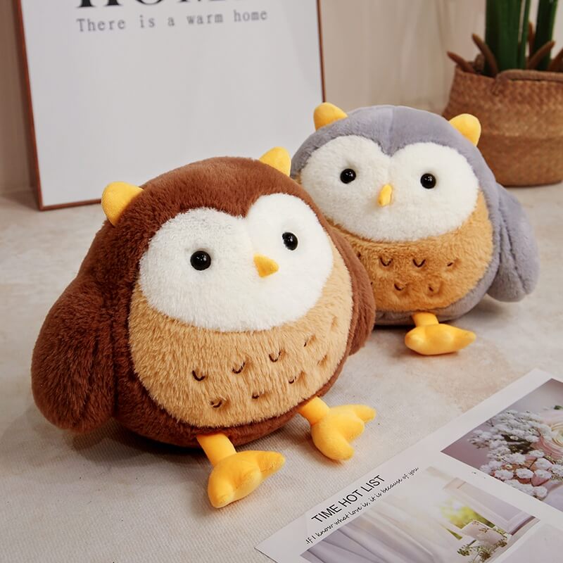 Cute Owl Plush Stuffed Animal toy triver