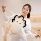 Cute Oyster Backpack Plush Bag toy triver