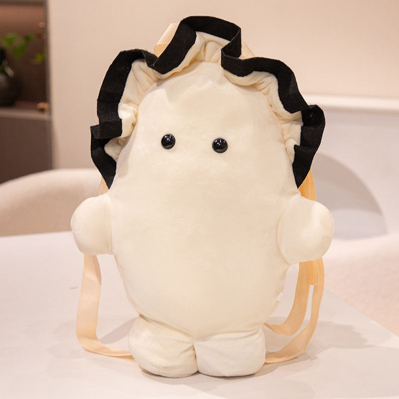 Cute Oyster Backpack Plush Bag toy triver