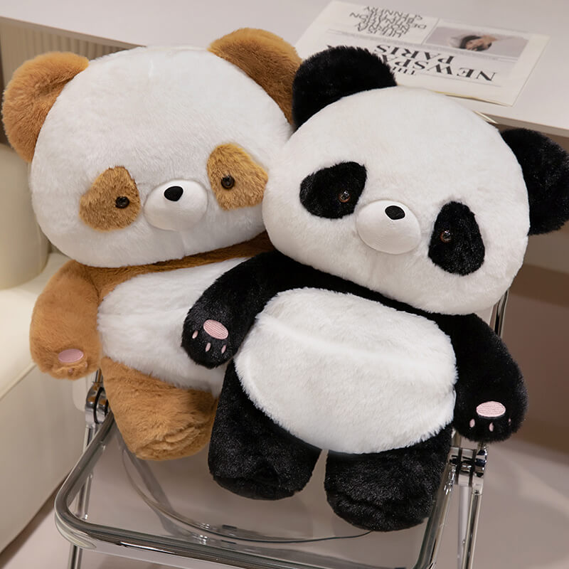 Cute Panda Bear Plush Backpack Bag toy triver