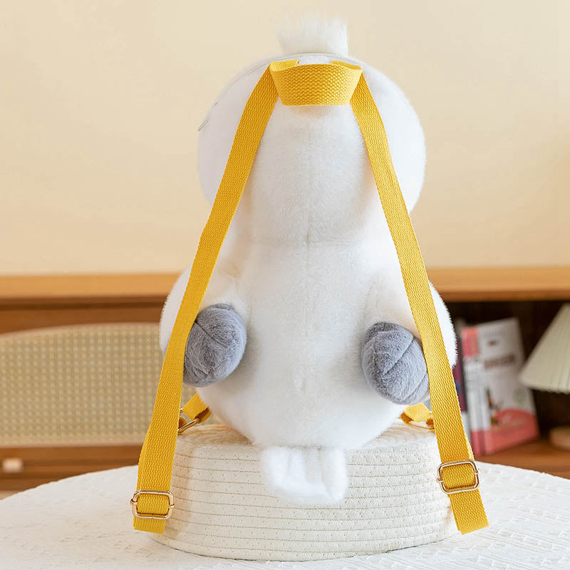 Cute Pelican Backpack Plush Bag toy triver