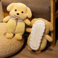 Cute Poodle Dog Plush Slippers toy triver