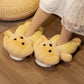 Cute Poodle Dog Plush Slippers toy triver