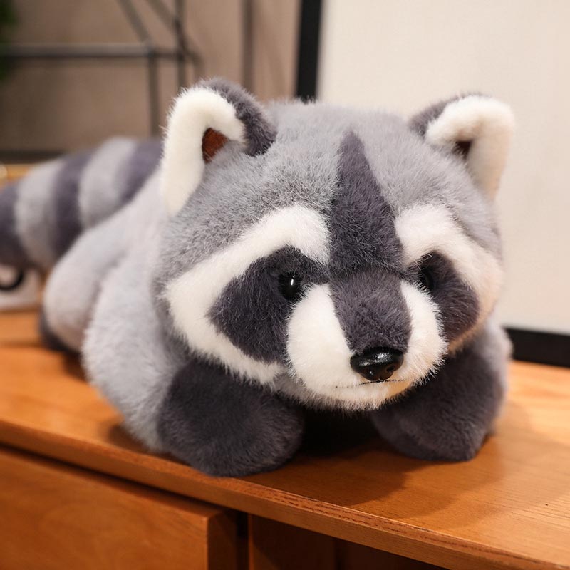 Cute Raccoon Plush Toy Stuffed Animal Pillow toy triver