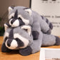 Cute Raccoon Plush Toy Stuffed Animal Pillow toy triver