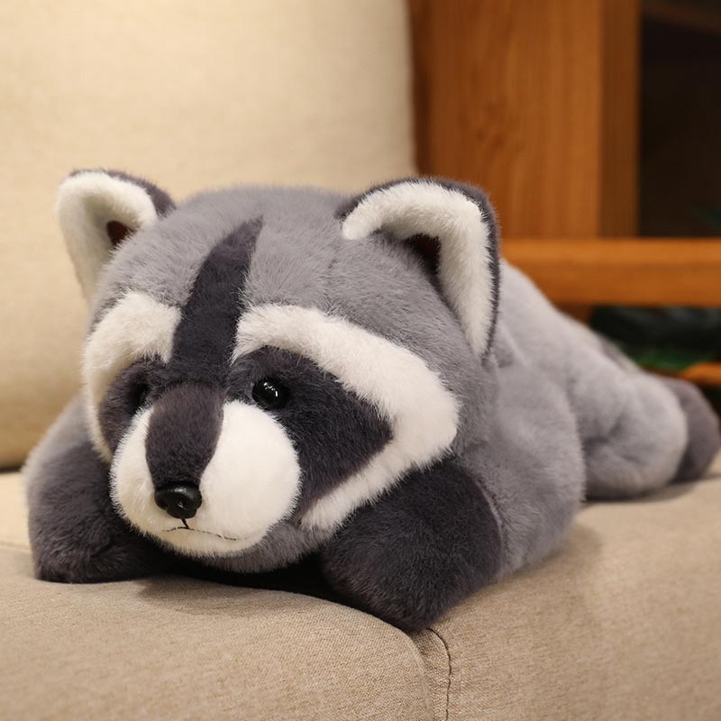 Cute Raccoon Plush Toy Stuffed Animal Pillow toy triver