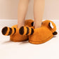 Cute Red Panda Plush Slippers toy triver