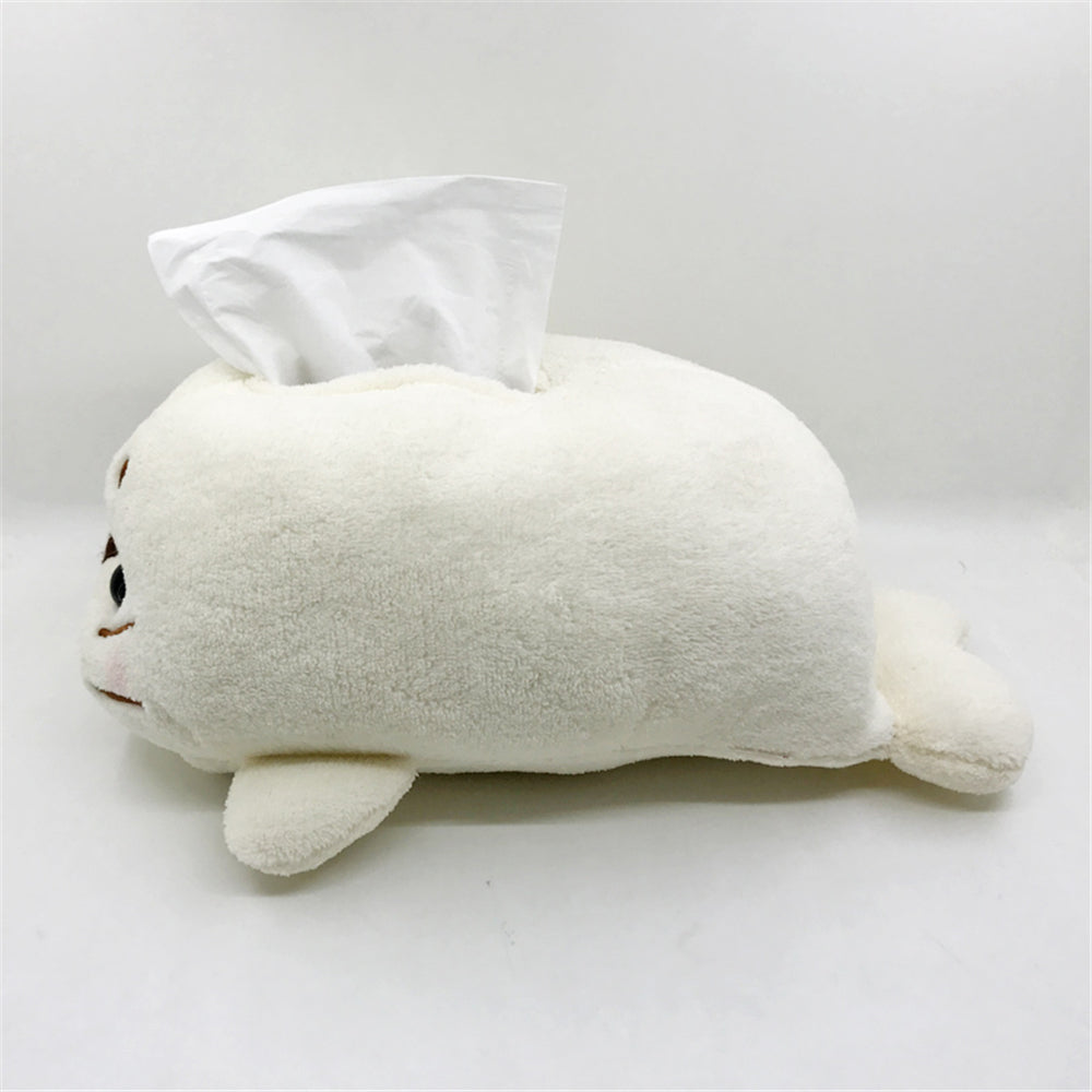 Cute Seal Tissue Box Tissue Holder Kawaii Sea Lion Tissue Cover toy triver