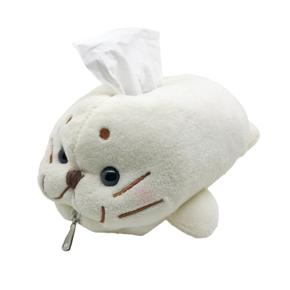 Cute Seal Tissue Box Tissue Holder Kawaii Sea Lion Tissue Cover toy triver