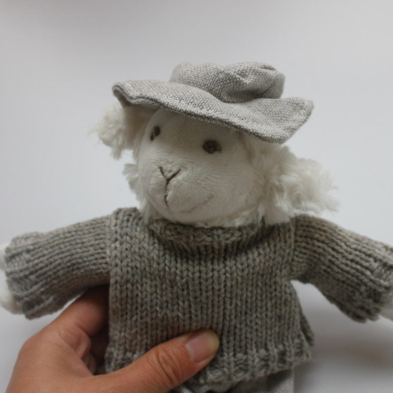 Cute Sheep Lamb Knit Plush Toys toy triver