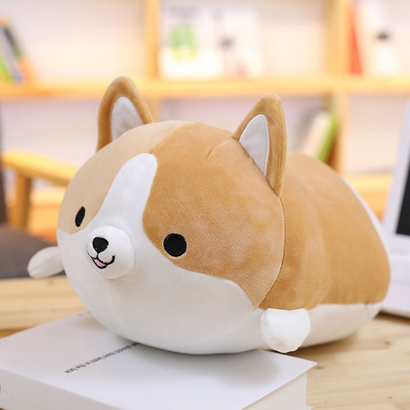 Cute Shiba Inu Corgi Plush Toy Pillows toy triver