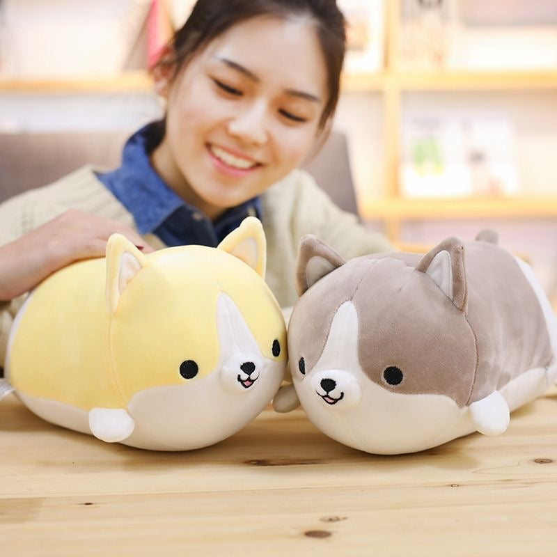 Cute Shiba Inu Corgi Plush Toy Pillows toy triver