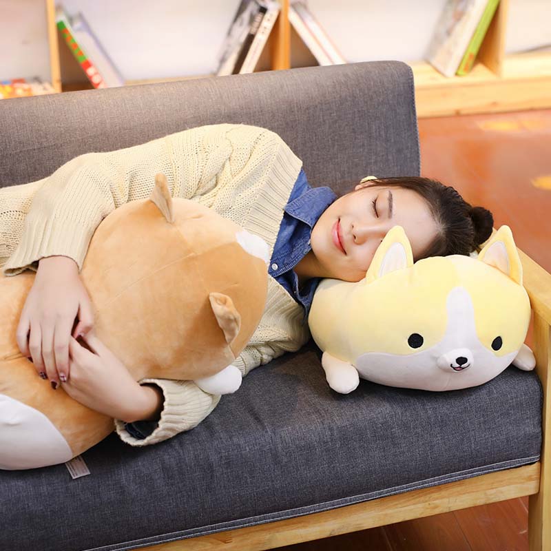 Cute Shiba Inu Corgi Plush Toy Pillows toy triver