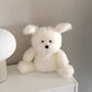 Cute White Dog Plush Toy toy triver