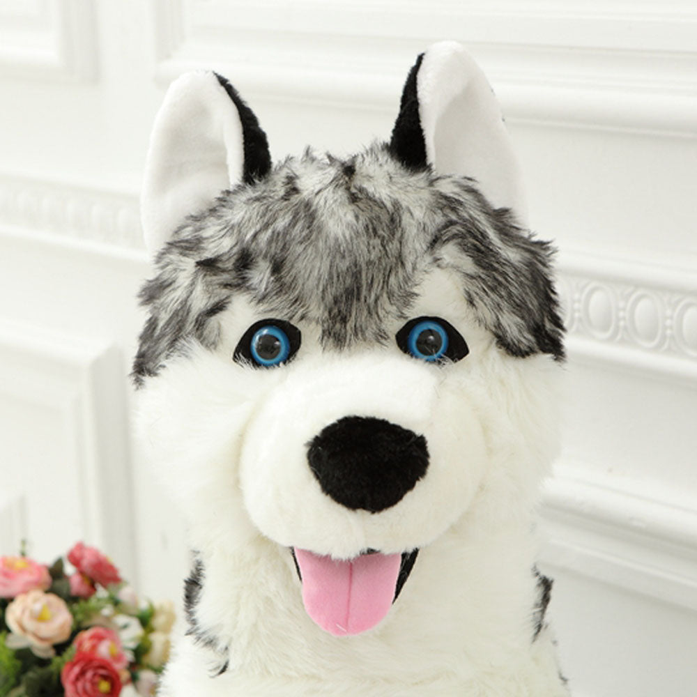 Wolf Dog Husky Plush Toy Stuffed Animal toy triver