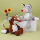 Cute Wolf Plush Toy Stuffed Animal toy triver