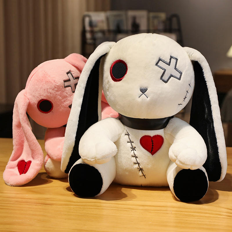 Reborn Rabbit Punk Gothic Easter Bunny Plush Toy – Toy Triver