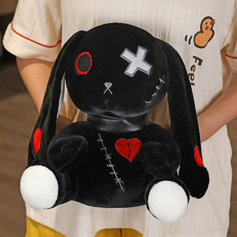 Reborn Rabbit Punk Gothic Easter Bunny Plush Toy – Toy Triver