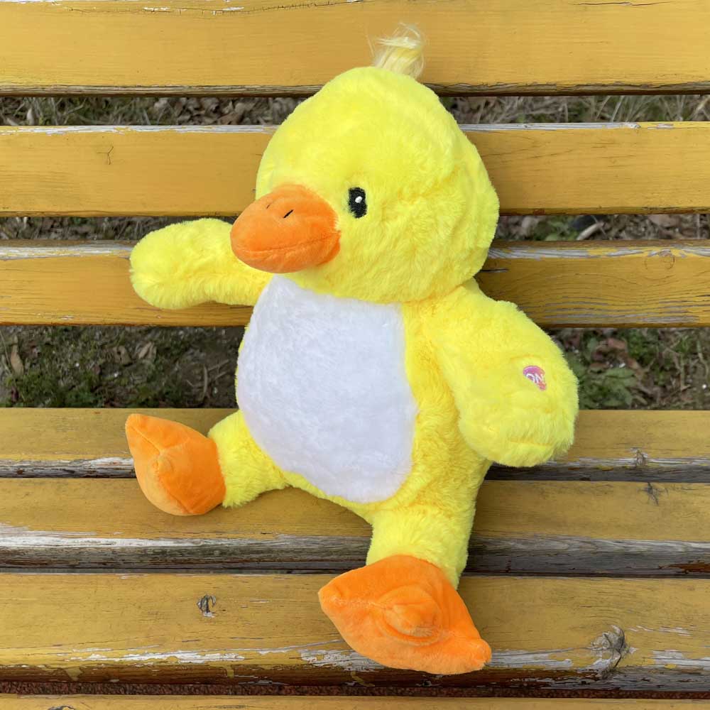 Yellow Duck LED Light-up Toys Luminous Glow Light Plush Toys toy triver