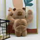 Fitness Muscle Capybara Stuffed Animal Plush toy triver