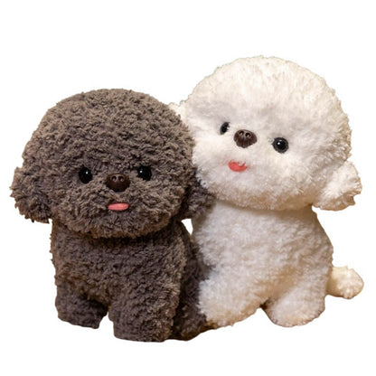 Fluffy Bichon Frise Plush