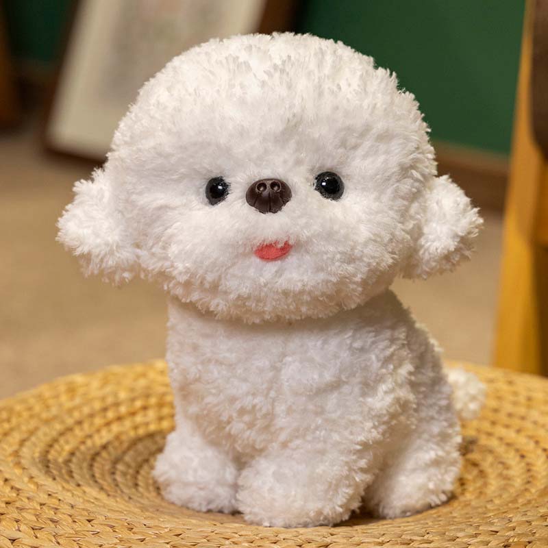 Fluffy Bichon Frise Plush