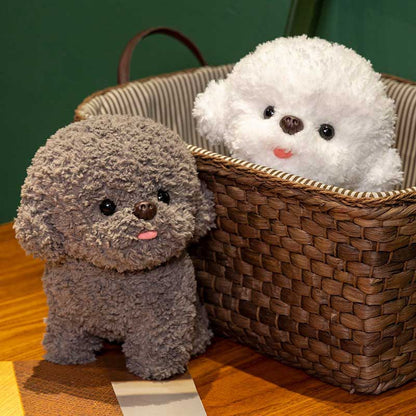 Fluffy Bichon Frise Plush