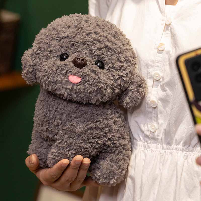 Fluffy Bichon Frise Plush