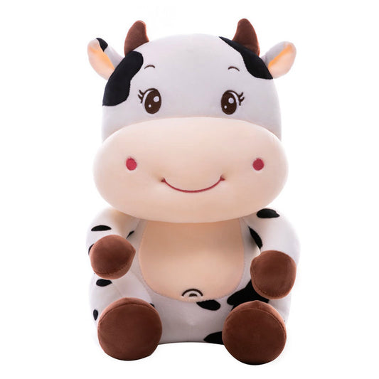 Fluffy Cow Stuffed Animal Plush toy triver