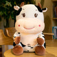 Fluffy Cow Stuffed Animal Plush toy triver