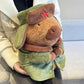 Funny Capybara Wearing Military Uniform Plush Toy toy triver