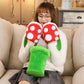 Funny Piranha Flower Mushroom Slippers toy triver