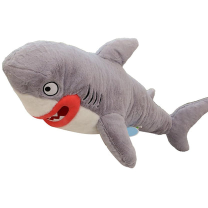 Funny Red Lip Shark Plush Toy toy triver