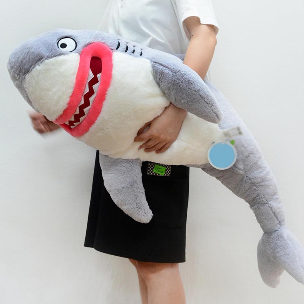 Funny Red Lip Shark Plush Toy toy triver