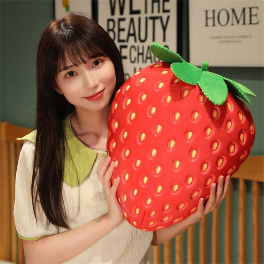 Giant Strawberry Plush Toy toy triver