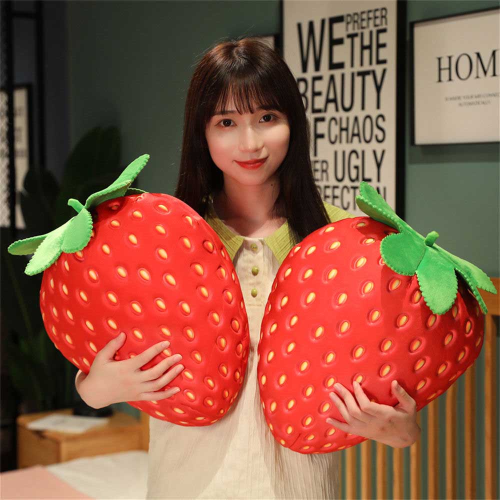 Giant Strawberry Plush Toy toy triver