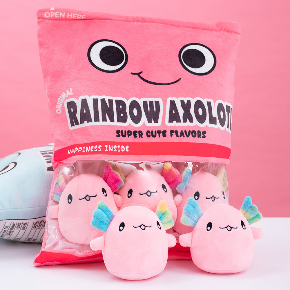 Kawaii Axolotl Plush Toy Stuffed Animal toy triver