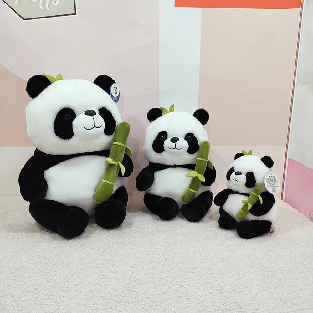 Bamboo Panda Bear Plush Toy Stuffed Animal toy triver