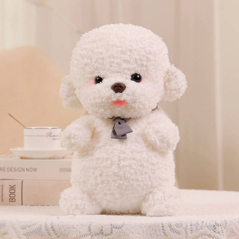 Kawaii Bichon Frise Plush Toys Stuffed Animal Toy Triver