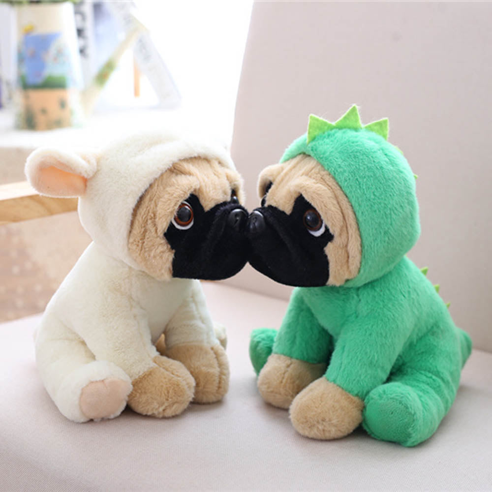 Kawaii Bulldog Shar Pei Pug Dog Plush Toy toy triver