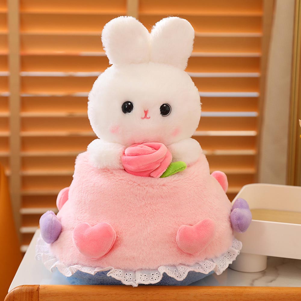 Kawaii Bunny Flower Bouquet Stuffed Animal Plush toy triver
