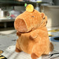 Kawaii Capybara Backpack Shoulder Bag Plush Toy toy triver