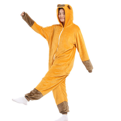 Kawaii Capybara Plush Costume Onesie Pajamas Toy Triver