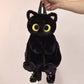 Kawaii Cat Backpack School Shoulder Bag Plush Toy Toy Triver